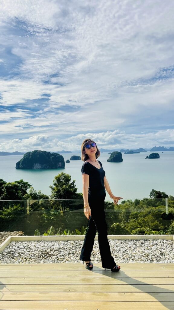 Ms Jetsumon Sumayteepradit visits Khaothong Hill, Krabi, Thailand