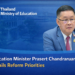 Education Minister discusses reform priorities - Jetsumon Sumayteepradit