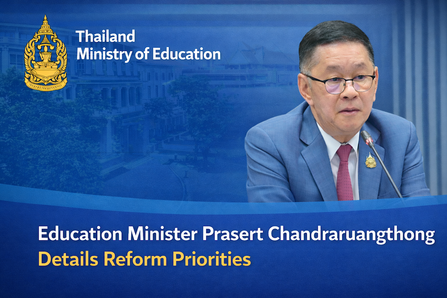 Education Minister discusses reform priorities - Jetsumon Sumayteepradit