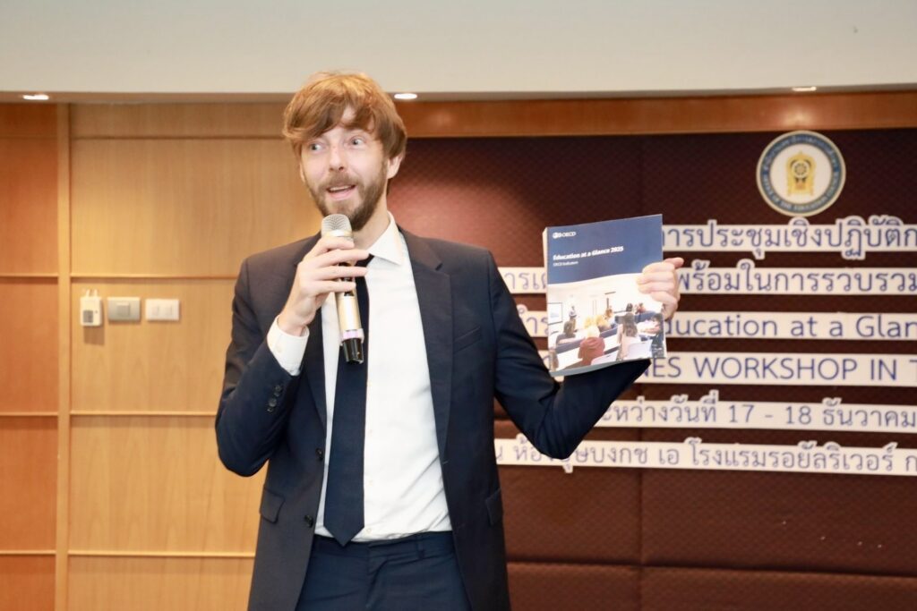 Mr. Abel Schumann, Senior Programme Manager - Indicators of Education Systems (INES)