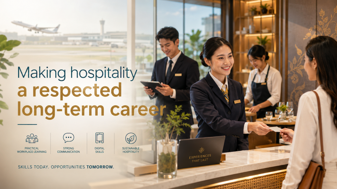 Making hospitality a respected long-term career - Jetsumon Sumayteepradit