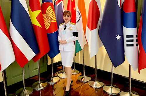Ms Jetsumon Sumayteepradit - International Flags