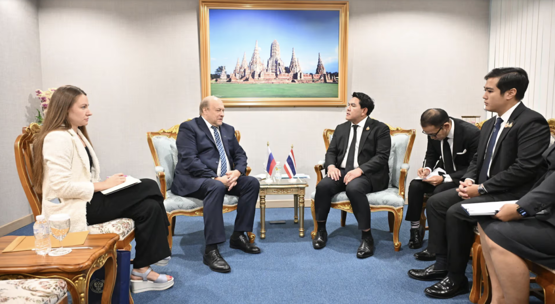 Thailand - Russia meeting - Jetsumon Sumayteepradit